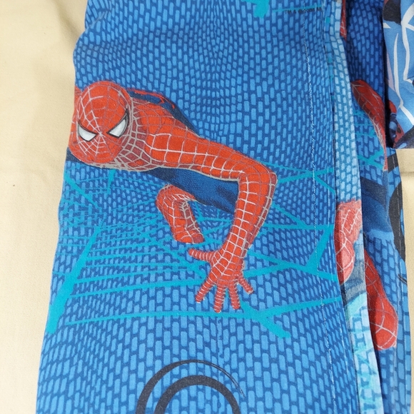 2002 Marvel SPIDERMAN 3 Pc. Fitted & 2 Flat Bed Sheets Pre-owned - Picture 5 of 5